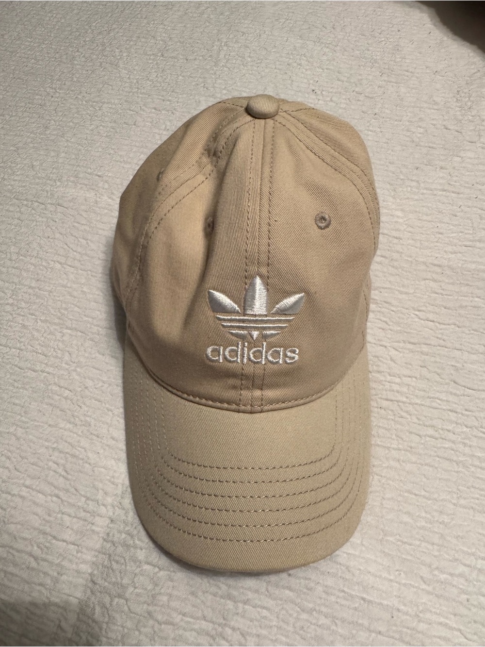 adidas Baseball Cap in Beige